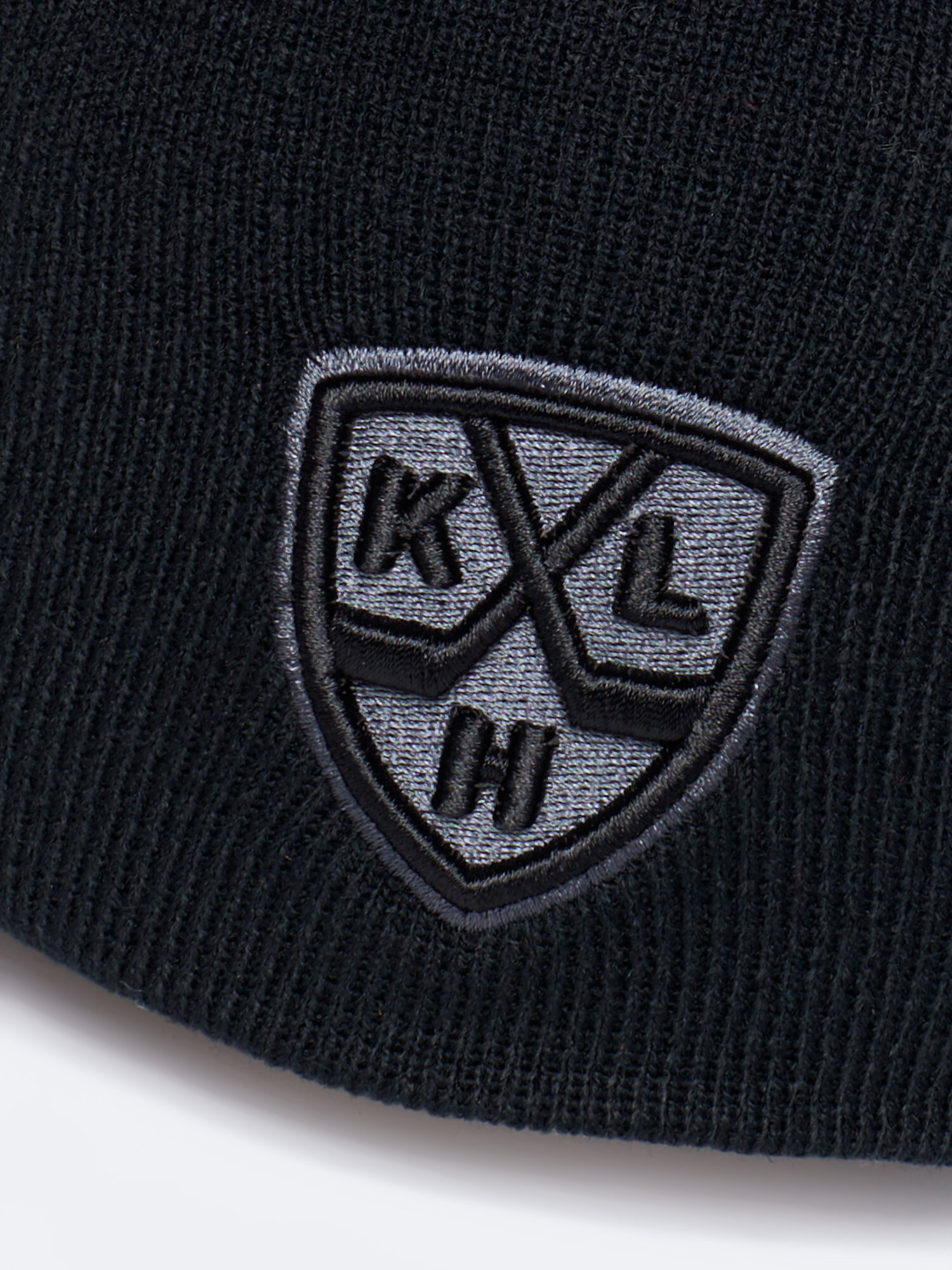 Шапка Atributika & Club КХЛ для мужчин, размер 55-58, черный.. — фото 1