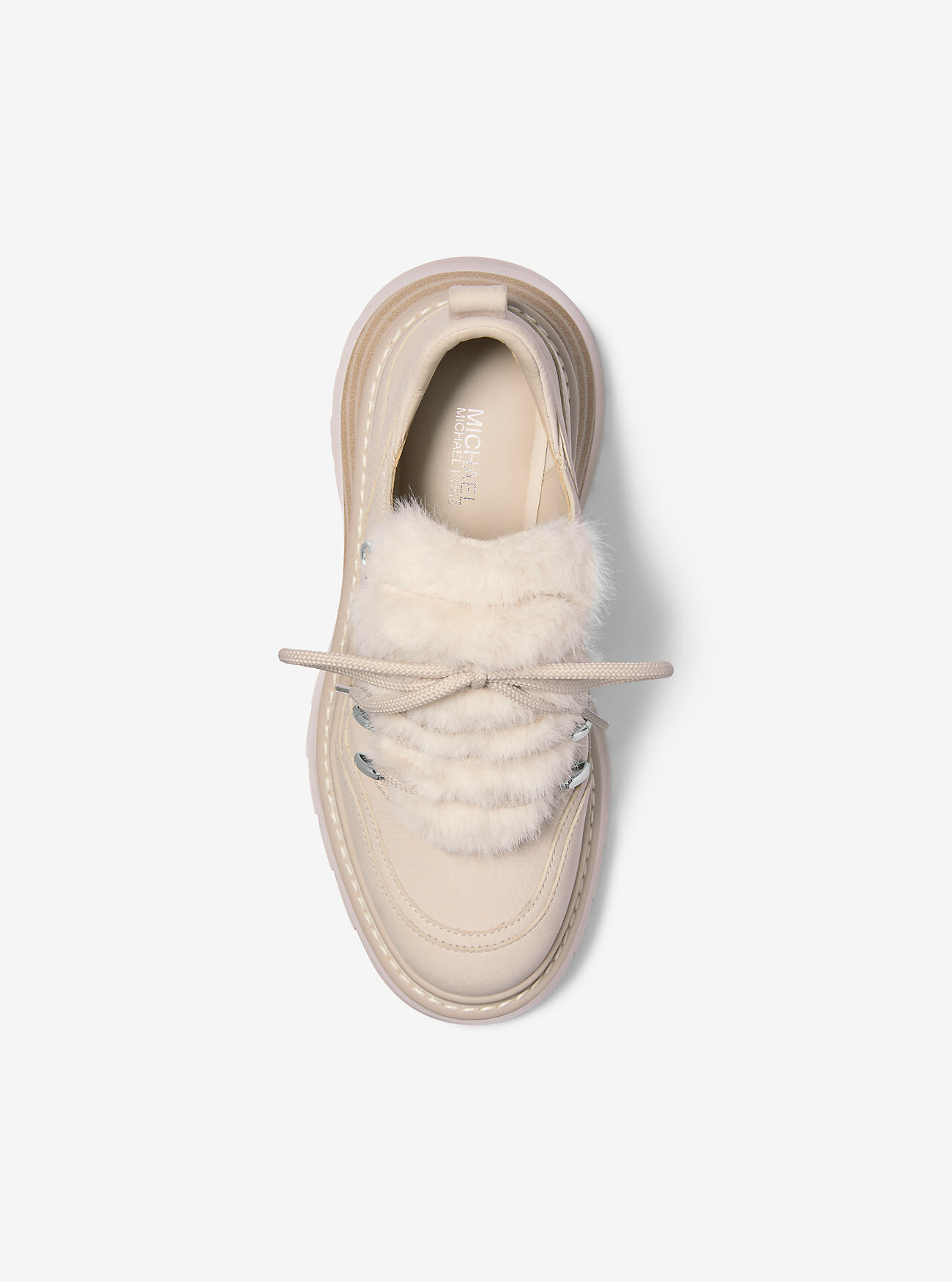 Полуботинки MICHAEL KORS Shiloh, размер 7.5 US, бежевый — фото 1