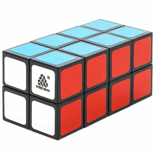 Кубик рубика / 2x2x4 Cuboid Черный / Игра головоломка