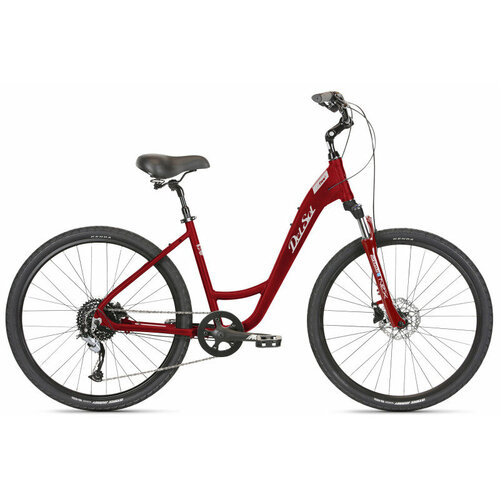 Женский велосипед Haro Lxi Flow 3 ST (2021) 17 Бордовый (161-178 см)