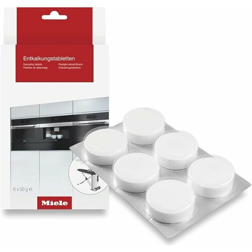 Miele таблетки для удаления накипи 6 шт 6х50 300 г Германия 4942₽