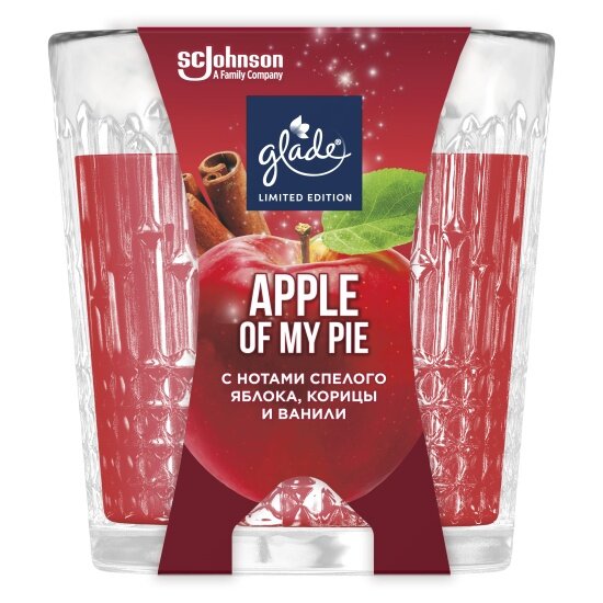Свеча ароматическая Glade Apple of My Pie, 130 г