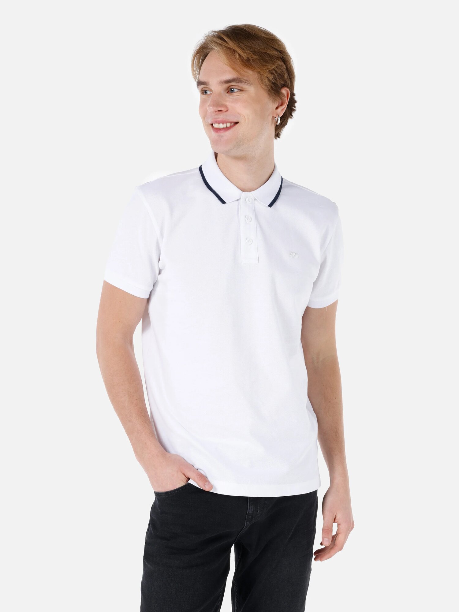 Поло COLIN'S Regular Fit, размер XXL, белый