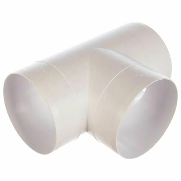 Тройник Т-обр. для круглых воздуховодов D125 12,5ТП — фото 1