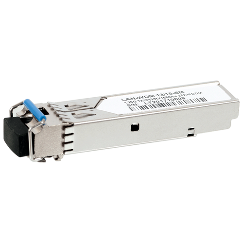 Трансивер Модуль SFP WDM 1.25G, 1310nm / 1550nm, 20 km, LC, DDM, Cisco (LAN-WDM-13/15-20-SM) трансивер модуль sfp 10gbase er lc sm 1550nm 40km