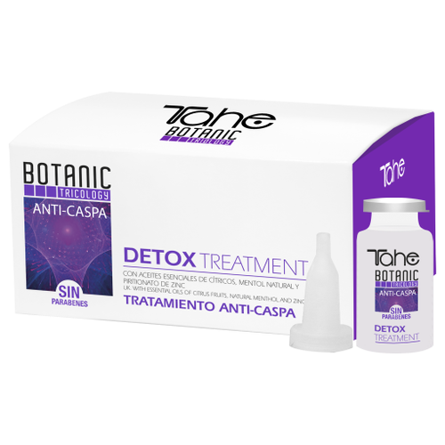 Tahe BOTANIC TRICOLOGY ANTI-CASPA DETOX TREATMENT Сыворотка против перхоти 5х10 мл.