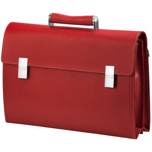 Портфель женский Porsche Design French Classic Red М, PD 09/53/49874-60, 10х43 см.