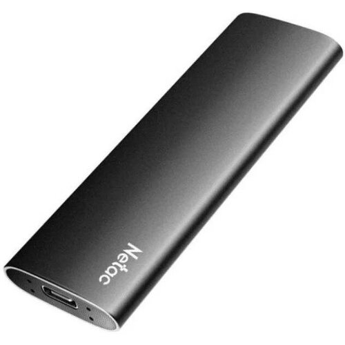 Внешний SSD Netac 250Gb Z SLIM (USB3.2, up to 520/480MBs, 100х29.5х9mm, Black)