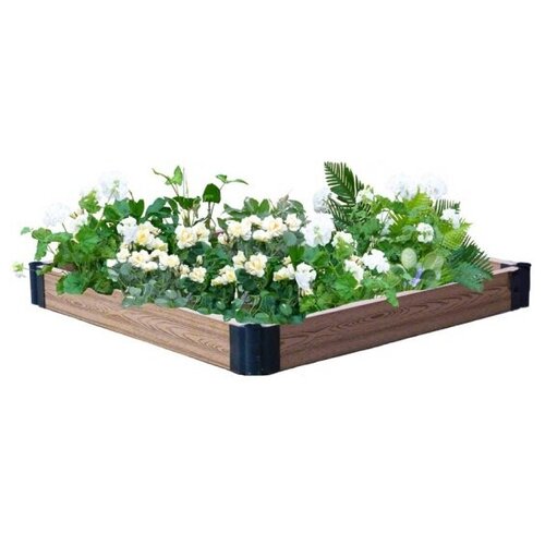 Ограждение для грядки из ДПК Garden Dreams 1.2 х 1.2. Комплект