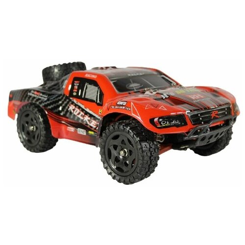 Радиоуправляемый шорт-корс Remo Hobby Rocket Brushless UPGRADE V2.0 красный 4WD 2.4G 1/16 RTR RH1625UPGV2-RED