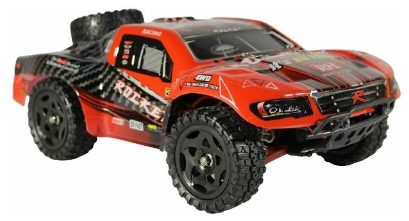 Радиоуправляемый шорт-корс Remo Hobby Rocket Brushless UPGRADE V2.0 красный 4WD 2.4G 1/16 RTR RH1625UPGV2-RED