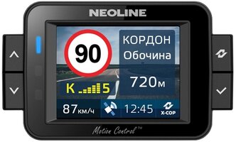 Видеорегистратор с радар-детектором Neoline X-COP 9100s, GPS, ГЛОНАСС, черный