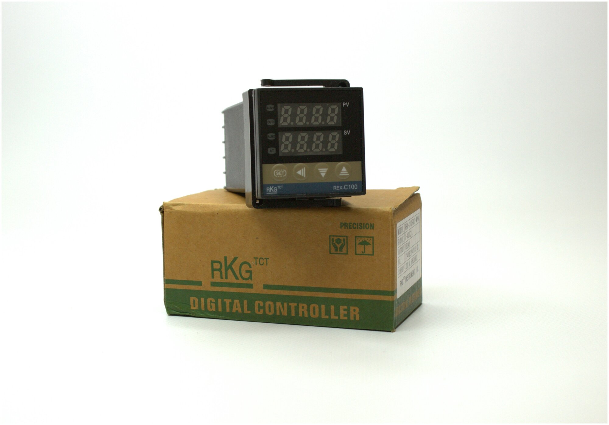 PID Регулятор RELAY REX-C100FK02-M*DA/0-400°C/K - фотография № 3