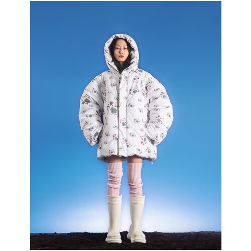 фото Winter куртка print (s) kruzhok