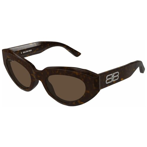 фото Солнцезащитные очки balenciaga bb0236s 002, прямоугольные, для женщин, черный