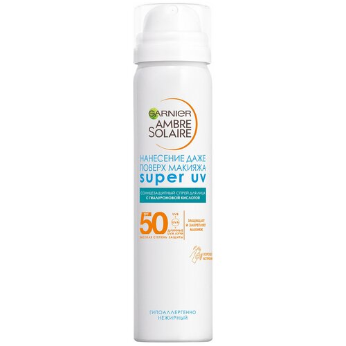 Спрей для лица Garnier Ambre Solaire СПФ50 L`OREAL