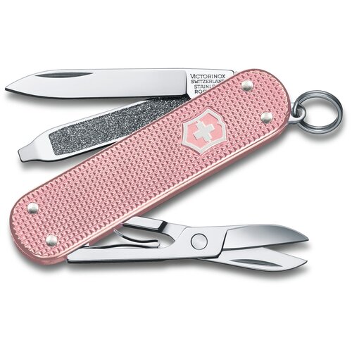 Нож перочинный Victorinox Classic Cotton Candy (0.6221.252G) 58мм 7 функций картонная коробка