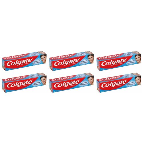 Colgate Зубная паста Colgate Бережное Отбеливание 50мл FCN89245, 6 шт.