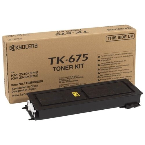 Картридж для принтера Kyocera TK-675, 20000 стр, черный картридж ds km 3040