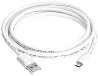Кабель GreenConnect USB - microUSB (GCR-UA9MCB3-BB2S-1.0m) 1 м белый