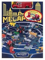 Autotime (Autogrand) Игровой набор Megapolis: Пожарная станция 76754 серый/красный