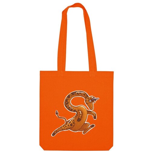 фото Сумка шоппер us basic, оранжевый