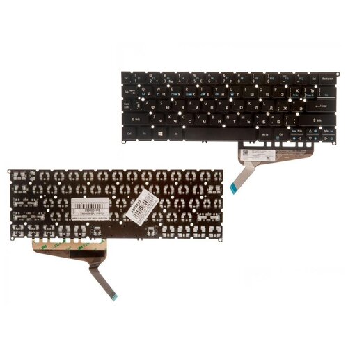 Keyboard / Клавиатура для ноутбука Acer Spin 7 SP714-51 черная с подсветкой