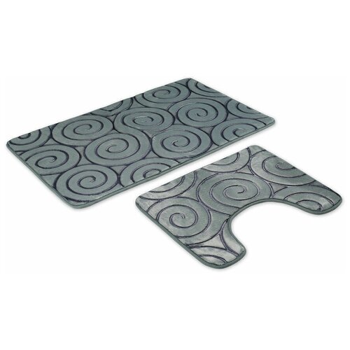 Набор ковриков для ванной ( 50*80 и коврик с вырезом 40*60)