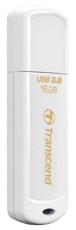 Флеш Диск Transcend 16Gb Jetflash 730 TS16GJF730 USB3.0 белый