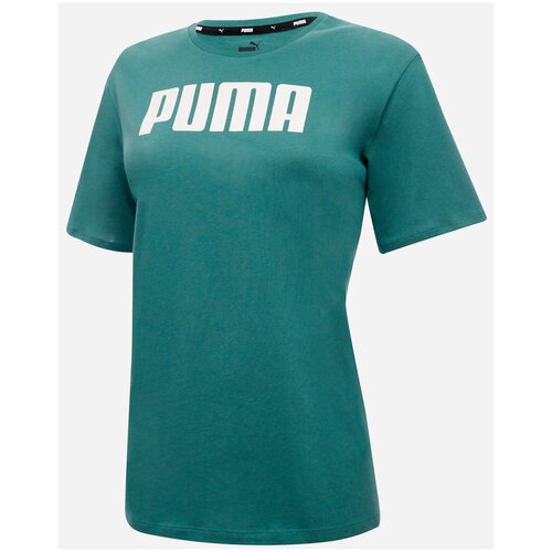 Футболка/Puma/67154101/ESS PUMA BF Tee/черный/XS