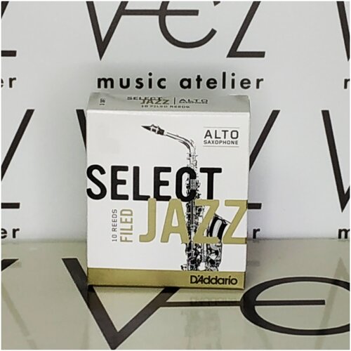 Трость D'Addario Select Jazz filed для альт-саксофона (3s)