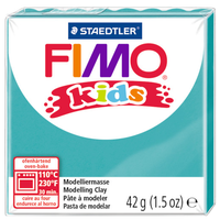 Полимерная глина FIMO kids 42 г бирюзовый (8030-39)