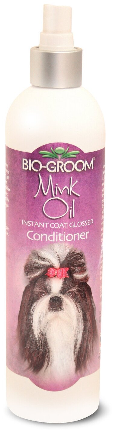 Спрей Bio-Groom Mink Oil с норковым маслом 355 мл, 30712 Bio-Groom 021653307124