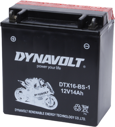 Аккумулятор Dynavolt DTX16-BS-1, 12V, AGM