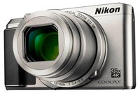 Компактный фотоаппарат Nikon Coolpix A900 серебристый