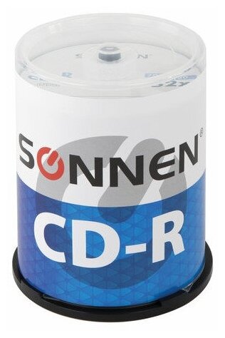 Диск Sonnen CD-R 700 Mb 52x Cake Box 100 шт