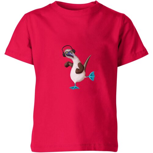 Футболка Us Basic, размер 14, розовый мужская футболка птица олуша m красный