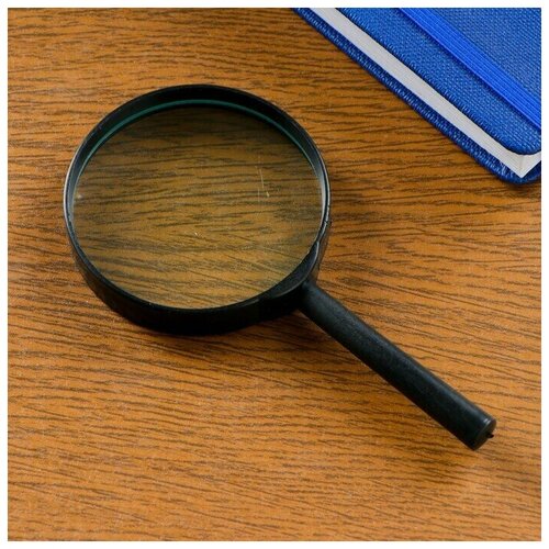 Лупа классическая 5х d-75см чёрная 1 шт 269₽