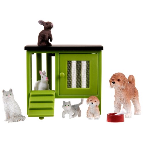 фото Питомец Lundby Домашние животные LB_60905800 зеленый/белый/коричневый