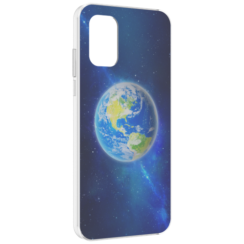 Чехол MyPads Планета-Земля для Nokia G21 задняя-панель-накладка-бампер чехол mypads планета земля для vivo x90 задняя панель накладка бампер