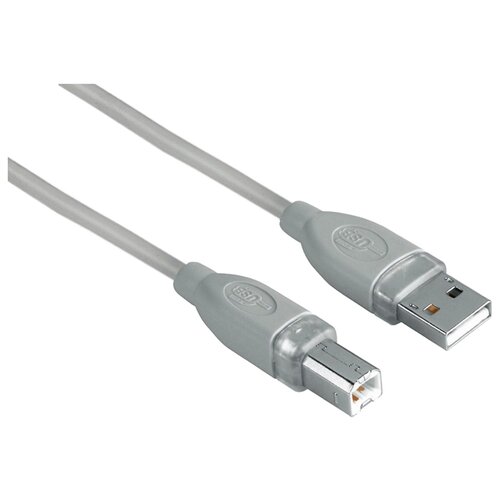 фото Кабель HAMA USB - USB-B (00045024) 7.5 м серый