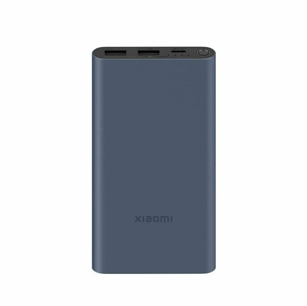 Внешний аккумулятор Xiaomi Mi Power Bank 3 10000 mAh, черный, PB100DZM