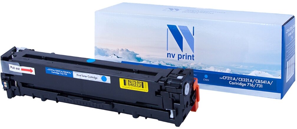 Картридж NV Print совместимый CF211A/731C для HP LJ Pro M251/M276; Canon LBP 7100Cn/7110Cw (голубой) {41211}