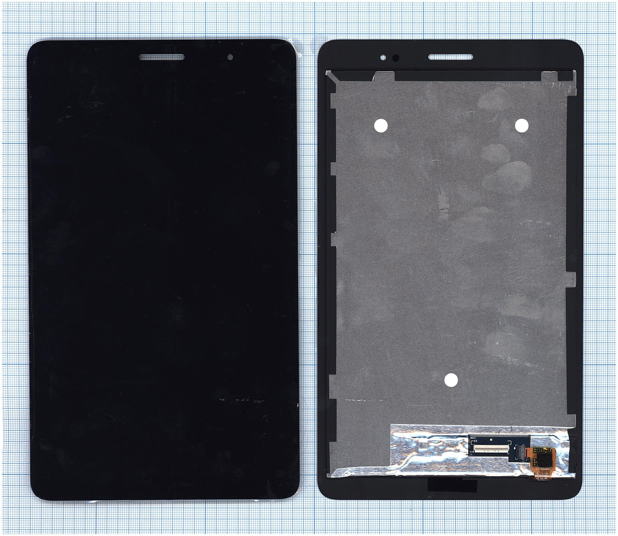 Дисплей (экран) в сборе с тачскрином для Huawei MediaPad T3 8.0 (T3-801) черный / 1280x800 (WXGA)