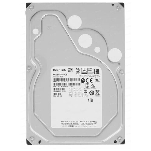 Жесткий диск серверный Toshiba 35 4TB Enterprise HDD MG08ADA400E 2075300₽