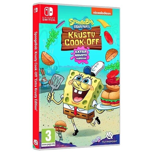 Игра SpongeBob: Krusty Cook-Off - Extra Krusty Edition для Nintendo Switch spongebob krusty cook off exstra krusty edition nintendo switch русская версия