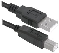 Кабель Defender USB - USB (USB04-06) 1.8 м черный