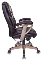 Компьютерное кресло Бюрократ T-9999 , обивка: искусственная кожа , цвет: коричневый