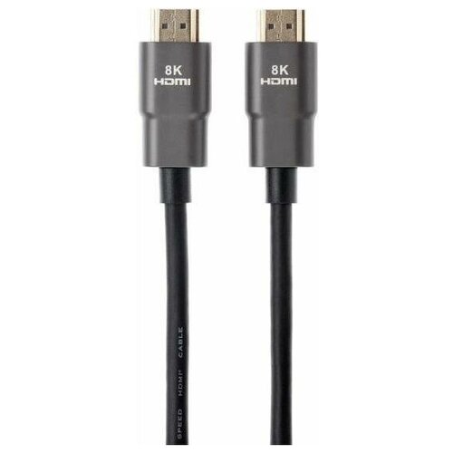 Кабель HDMI 3м AOpen ACG863-3M круглый черный