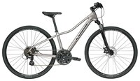 Горный гибрид TREK Dual Sport 1 Womens (2019) infrared XS (158-165) (требует финальной сборки)